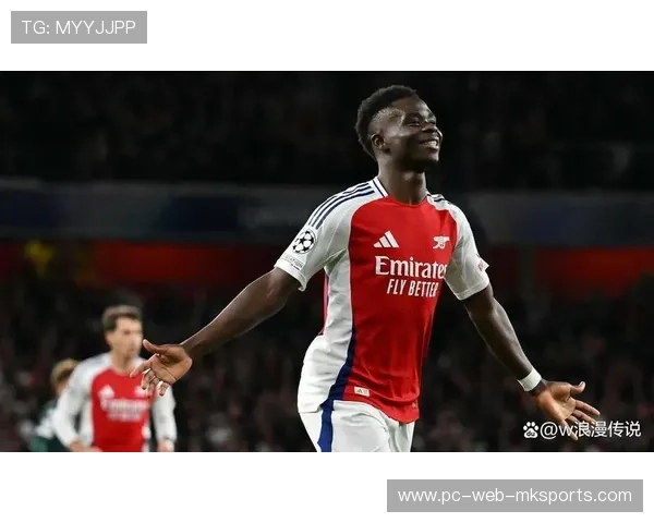 萨卡边线传中变成制胜球阿森纳欢腾